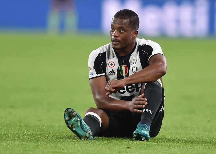 Patrice Evra, ex giocatore della Juventus (credit: Ansa)