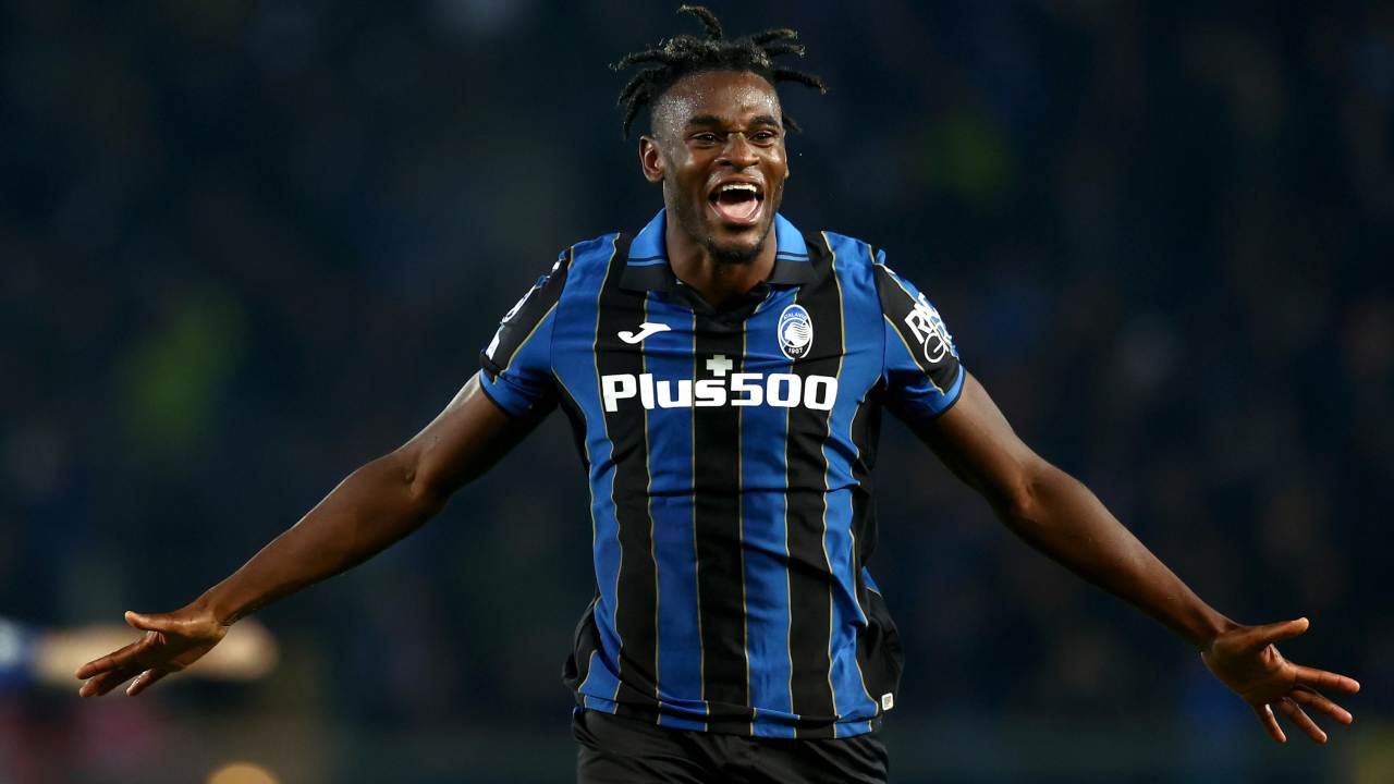 Duvan Zapata, attaccante dell'Atalanta (credit: Ansa)