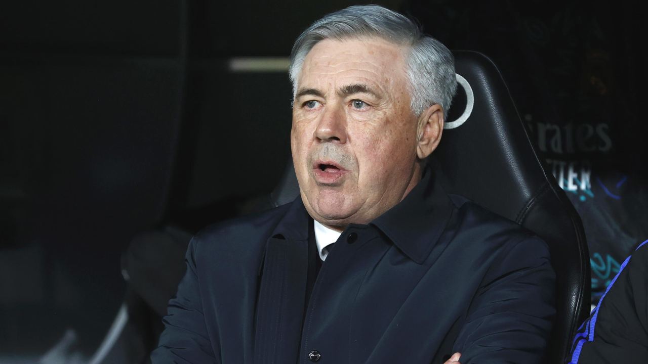 Carlo Ancelotti, allenatore del Real Madrid (credit: Ansa)