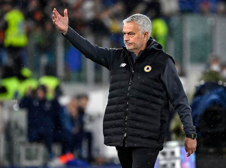 José Mourinho allenatore della Roma (Credit Foto Ansa)