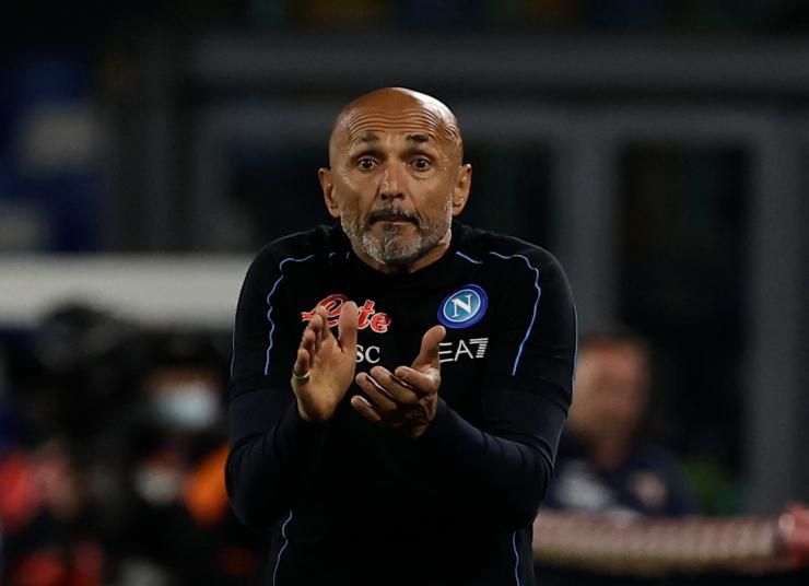 Luciano Spalletti, allenatore del Napoli (credit: Ansa)