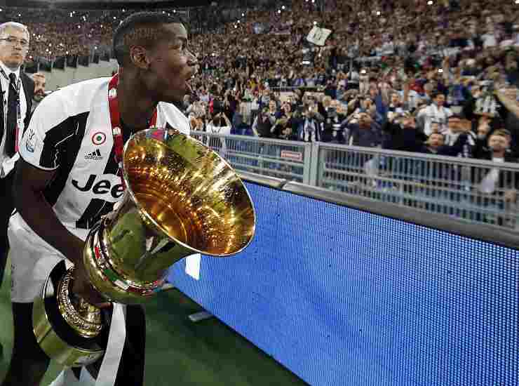 Pogba con la Juventus - credits: Ansa Foto. Il Calcio Magazine