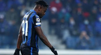 Atalanta – Incredibile scossone nello spogliatoio: Zapata finisce male, non è più indispensabile