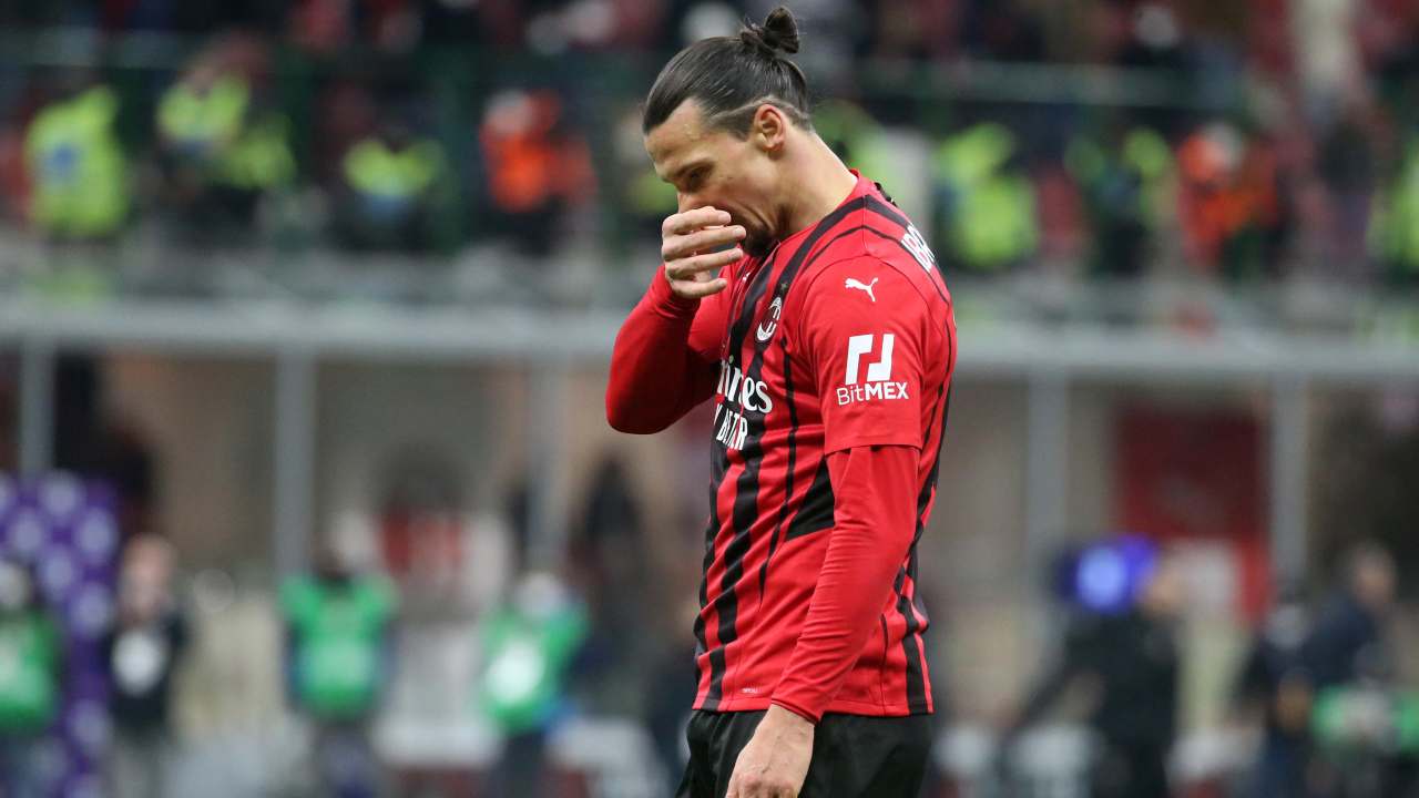 Zlatan Ibrahimovic, attaccante del Milan - credits: Ansa Foto. Il Calcio Magazine