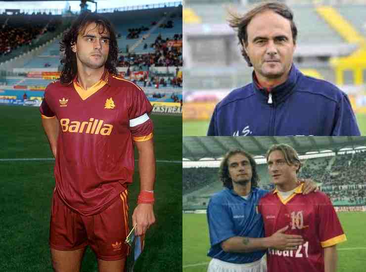 Alcune immagini della carriera da giocatore e da allenatore di Giannini - Il Calcio Magazine