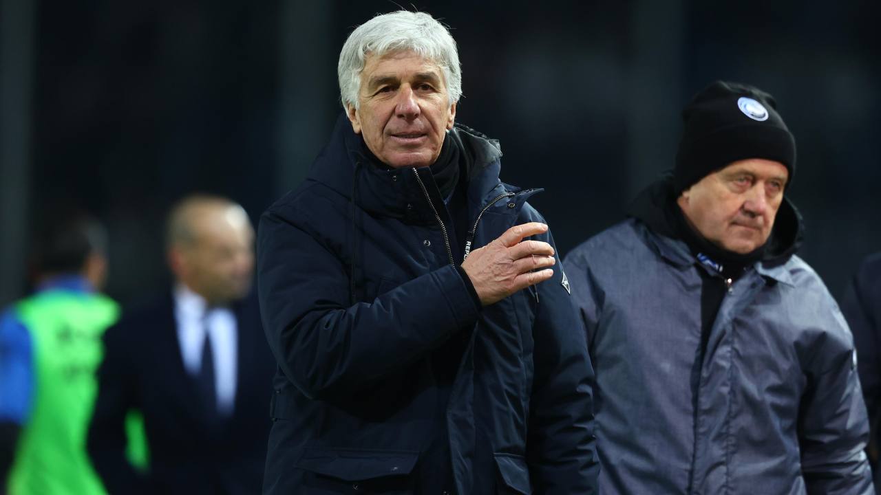 Gian Piero Gasperini, allenatore dell'Atalanta (credit: Ansa)