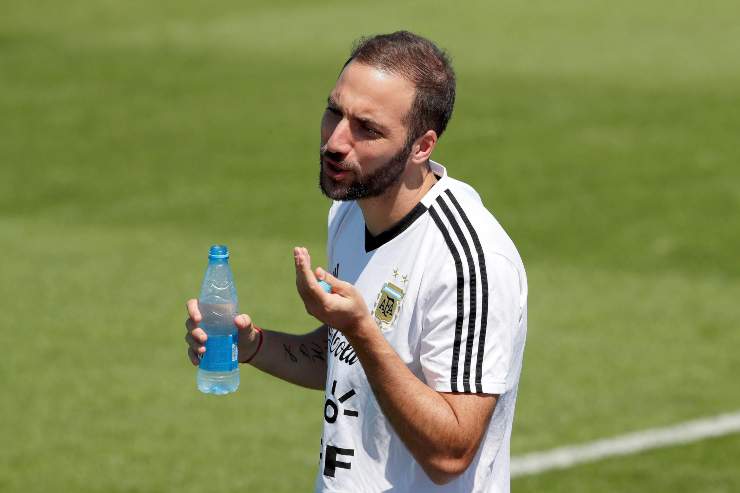 L'annuncio di Higuain sul suo ritiro (credit: Ansa)