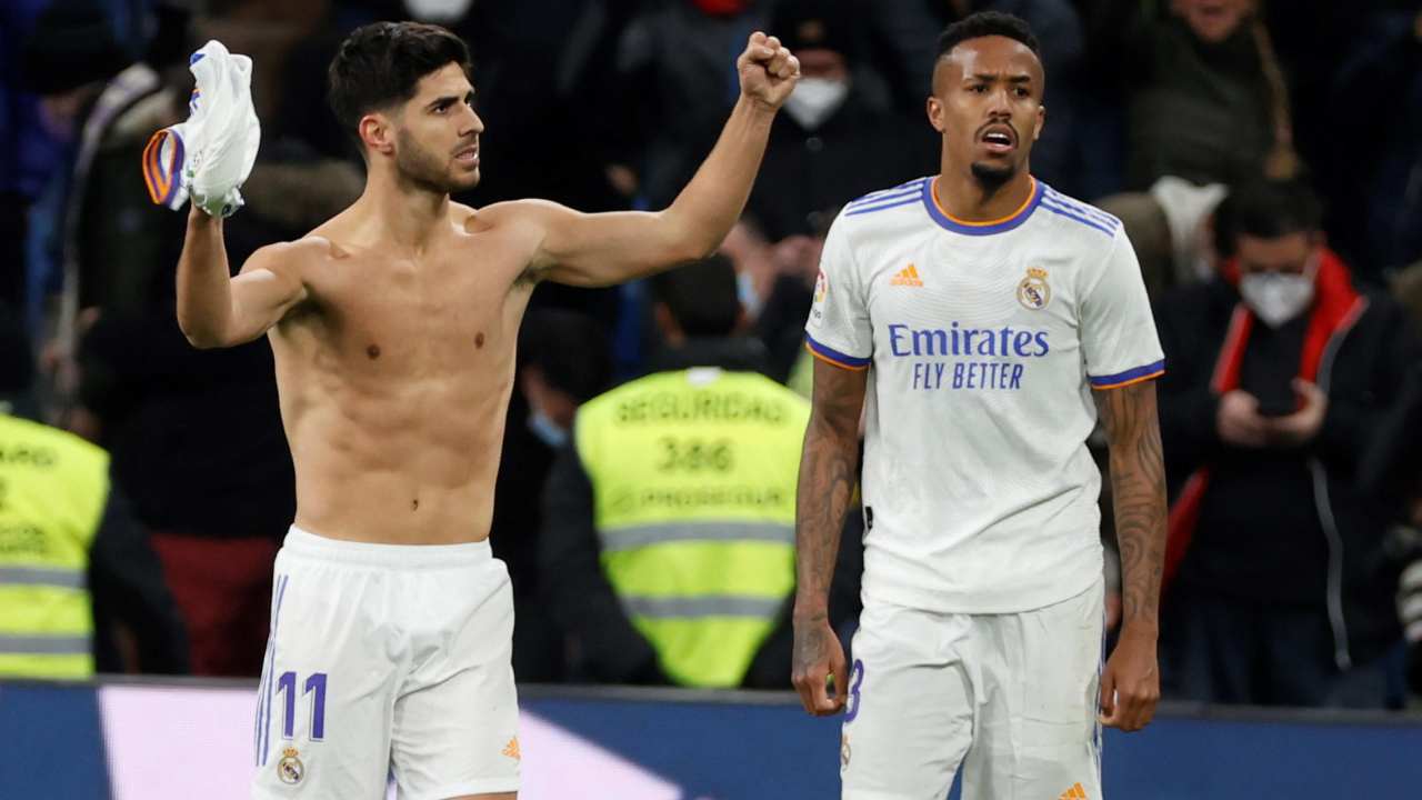 Asensio con il suo compagno di squadra Militao (Credit: ANSA) - Il Calcio Magazine