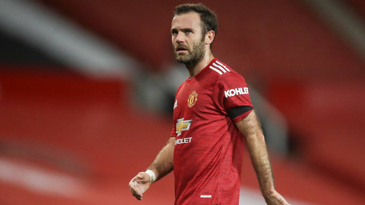 Juan Mata, trequartista del Manchester United (credit: Ansa)