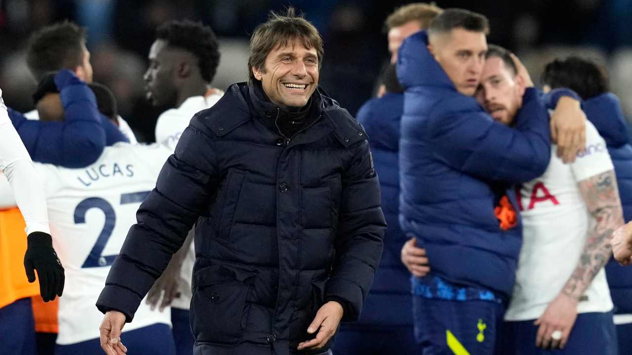 Antonio Conte, allenatore del Tottenham (credit: Ansa)