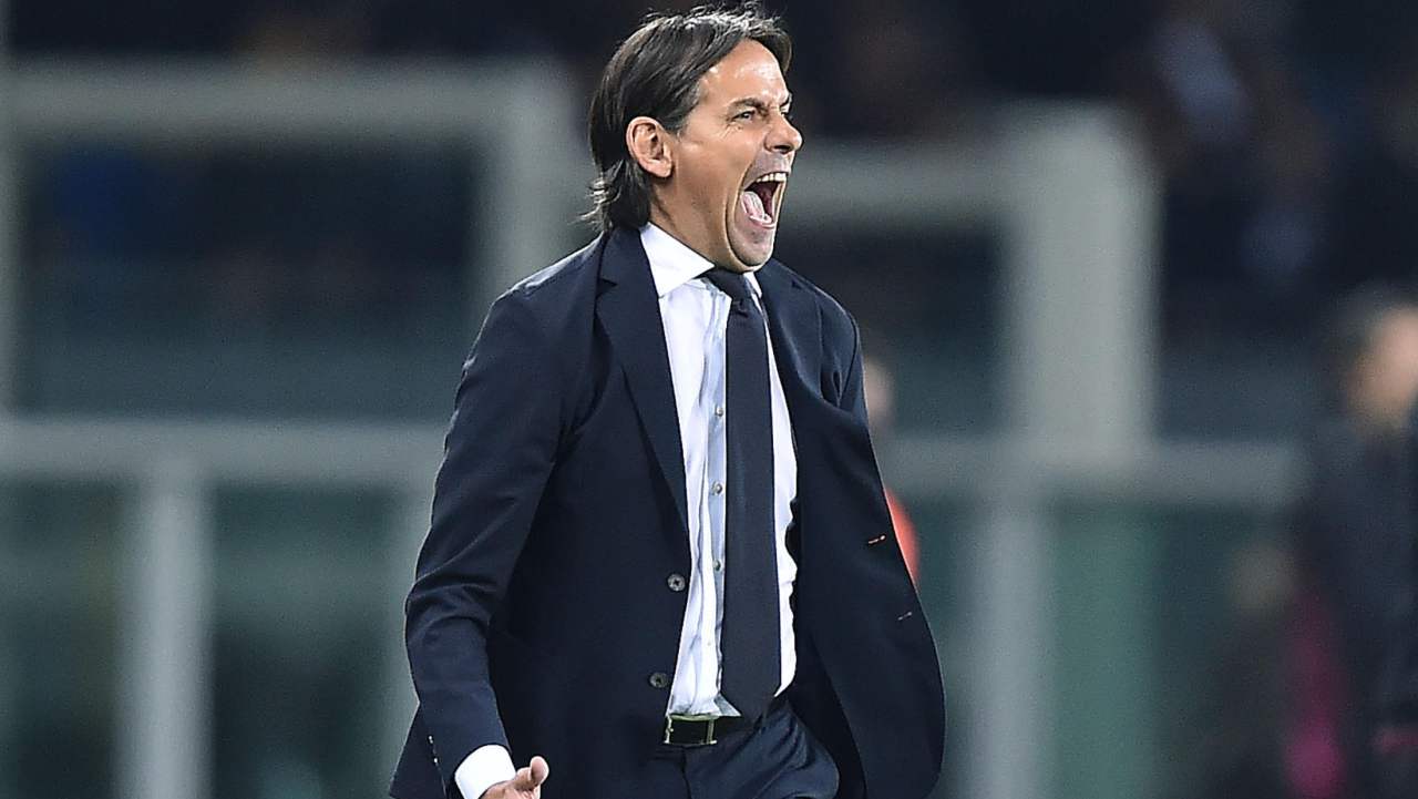 Simone Inzaghi, allenatore dell'Inter (credit: Ansa)