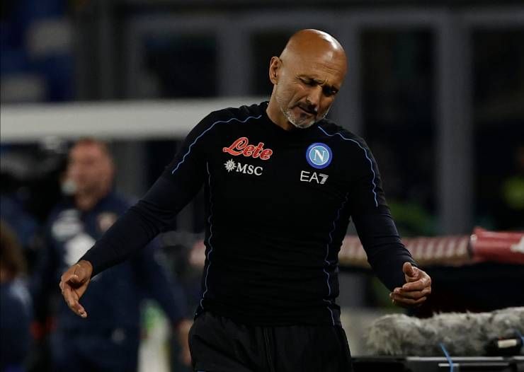 Luciano Spalletti, allenatore del Napoli (credit: Ansa)