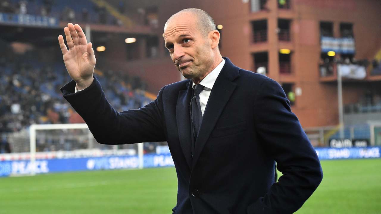 Massimiliano Allegri, allenatore della Juventus (credit: Ansa)