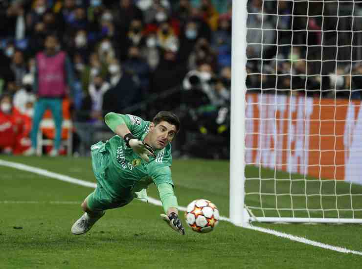 Thibaut Courtois, portiere del Real Madrid [Credit: ANSA] - Meteoweek
