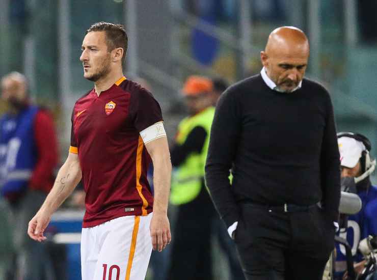 Francesco Totti e Luciano Spalletti [Credit: ANSA] - Il Calcio Magazine