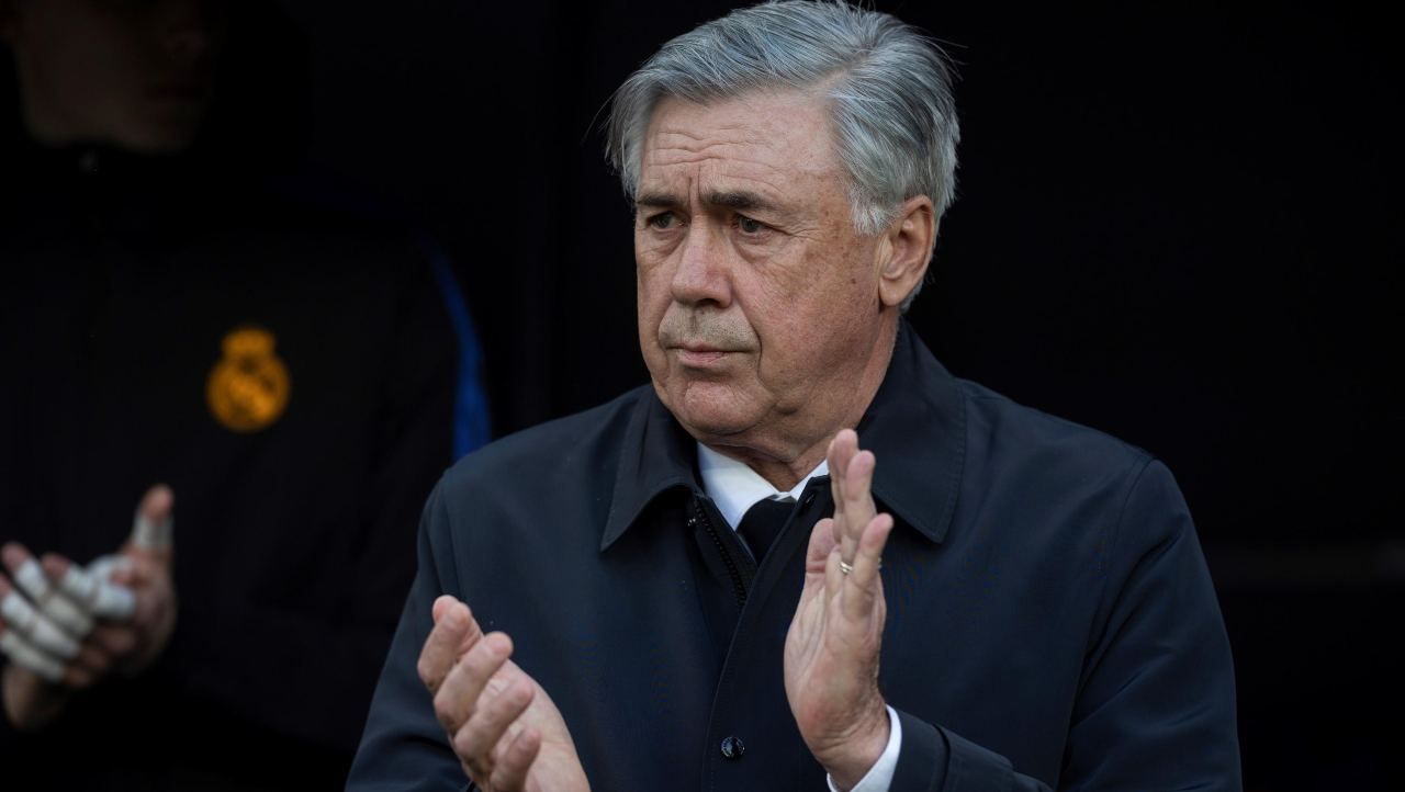 Carlo Ancelotti, allenatore del Real Madrid (credit: Ansa)