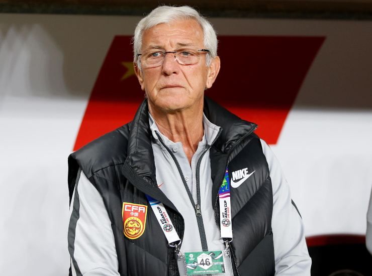 Marcello Lippi durante l'esperienza cinese (Credit Foto Ansa)