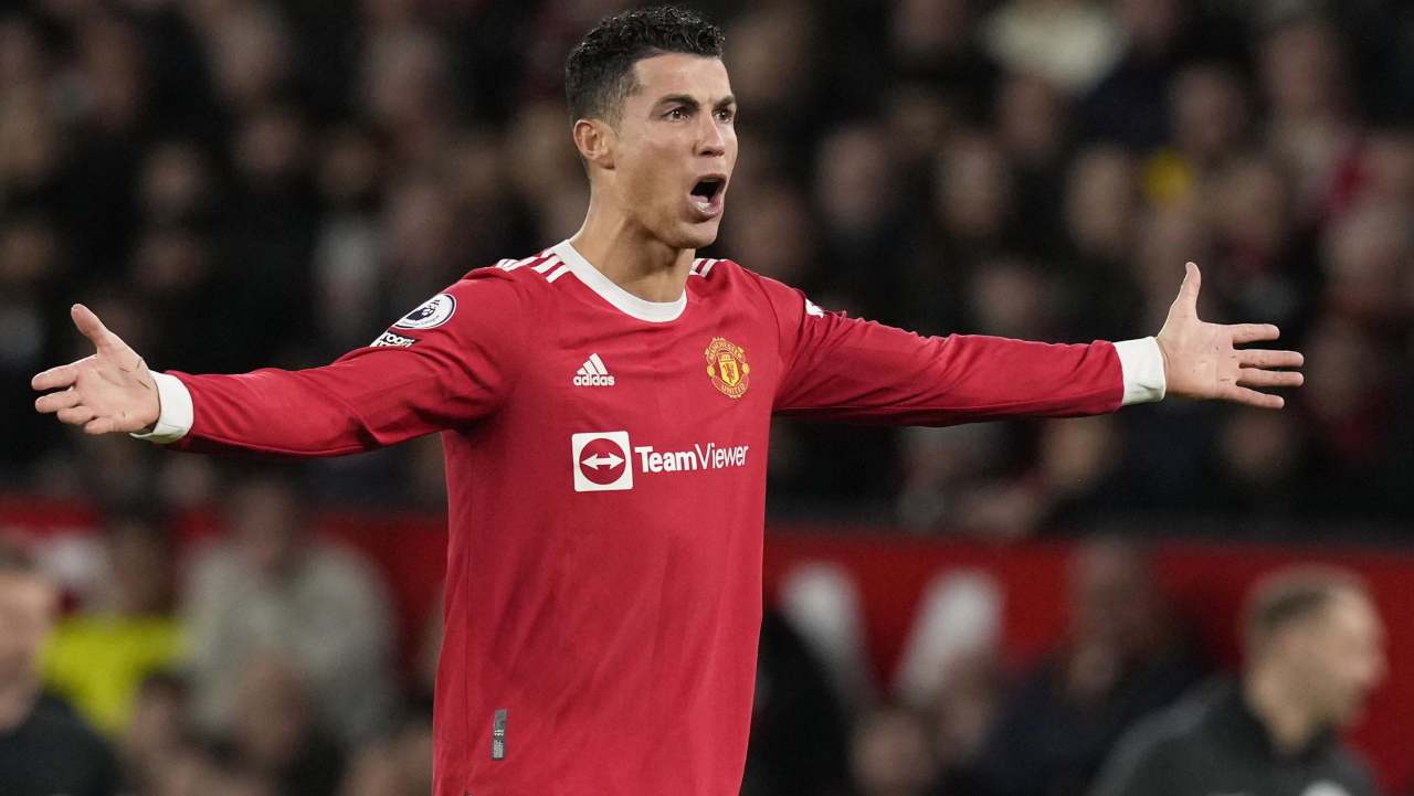 Cristiano Ronaldo, attaccante del Manchester United (credit: Ansa)