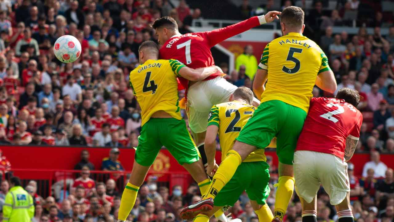 Manchester United - Norwich (Credit Foto Ansa)