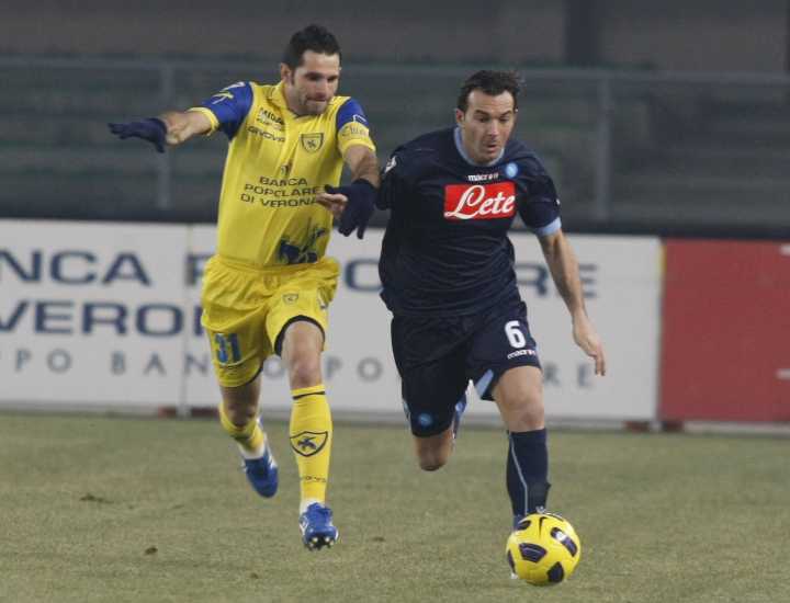 Salvatore Aronica ai tempi del Napoli [Credit: ANSA] - Il Calcio Magazine
