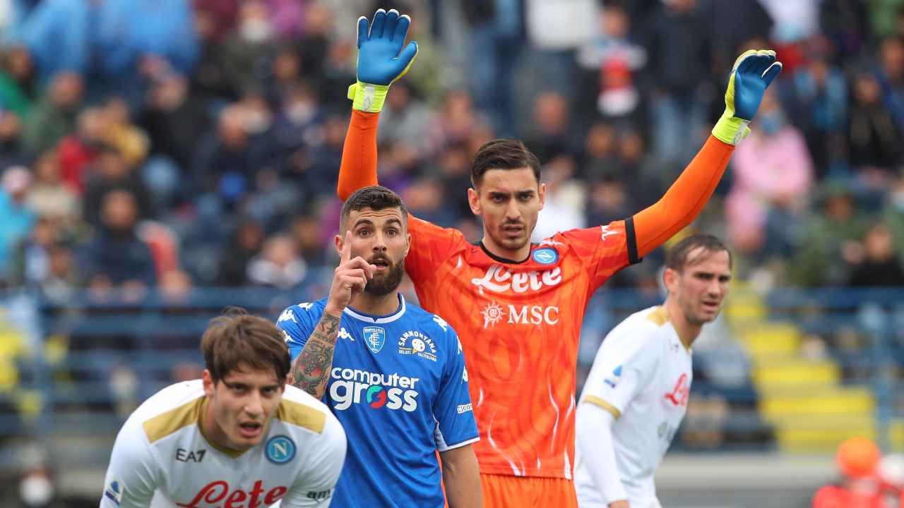 Empoli-Napoli 3-2 (credit: Ansa)