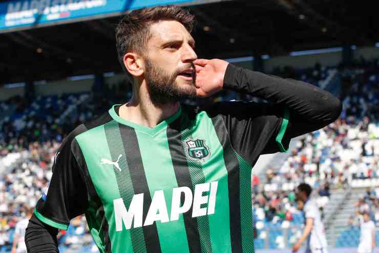 Domenico Berardi, attaccante del Sassuolo (credit: Ansa)