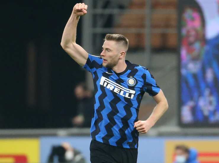 Milan Skriniar, difensore dell'Inter (credit: Ansa)