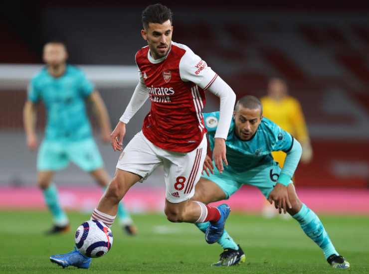 Dani Ceballos con l'Arsenal - credits: Ansa Foto. Il Calcio Magazine