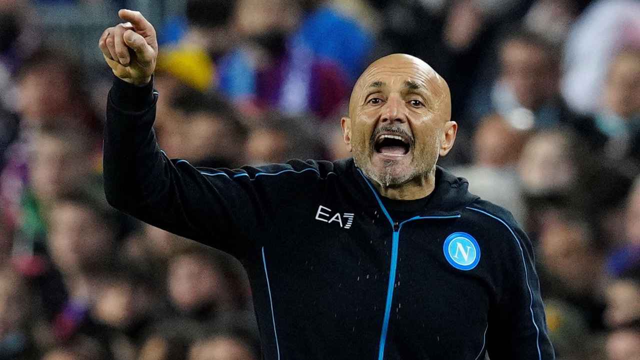 Luciano Spalletti, allenatore del Napoli (credit: Ansa)