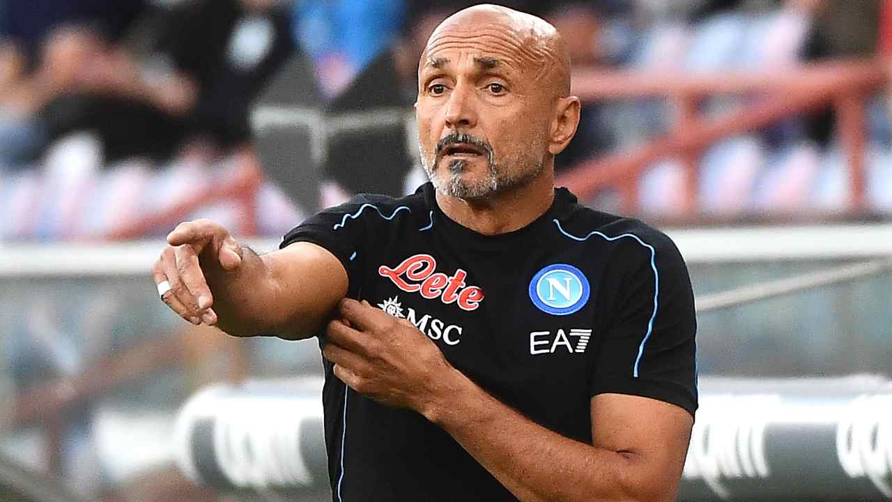 Luciano Spalletti, allenatore del Napoli (credit: Ansa)