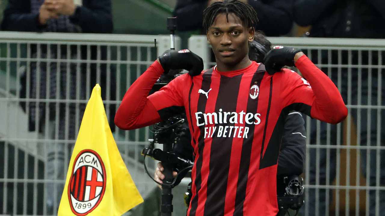 Rafael Leao giocatore del Milan (Credit Foto Ansa)