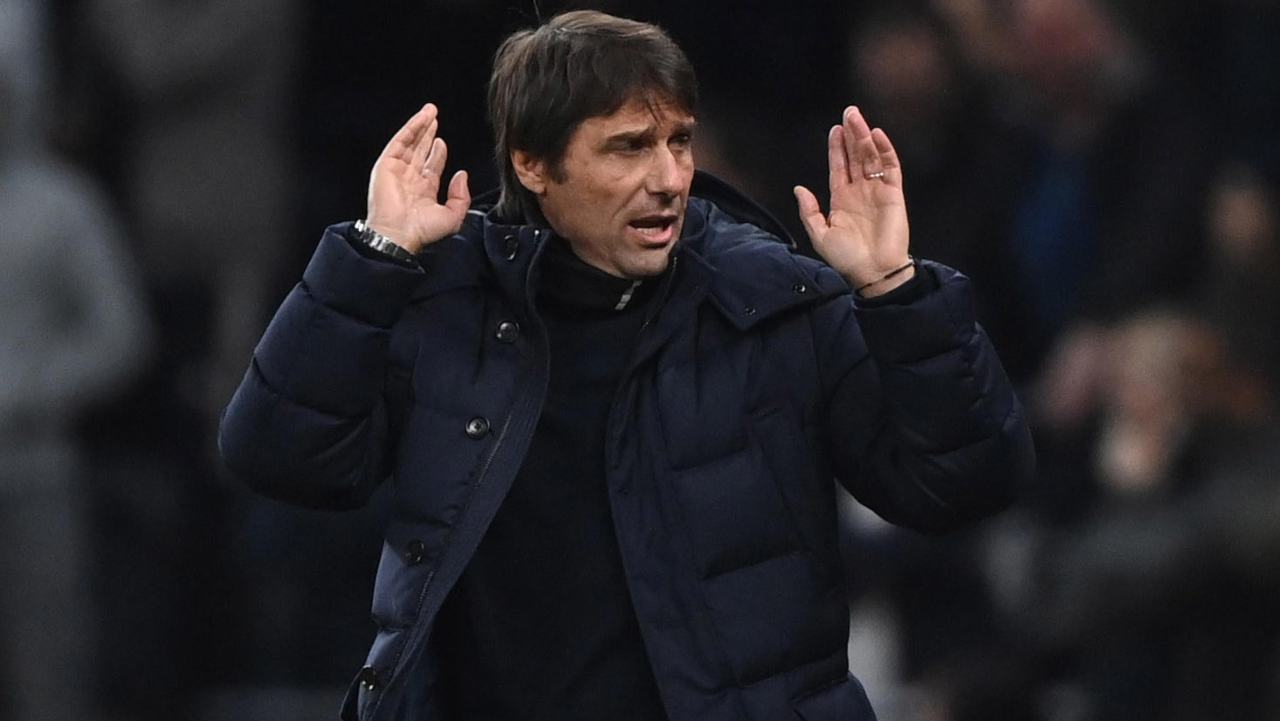 Antonio Conte, allenatore del Tottenham (credit: Ansa)