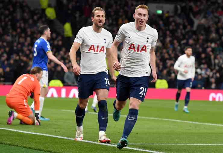 Dejan Kulusevski, giocatore del Tottenham (credit: Ansa)