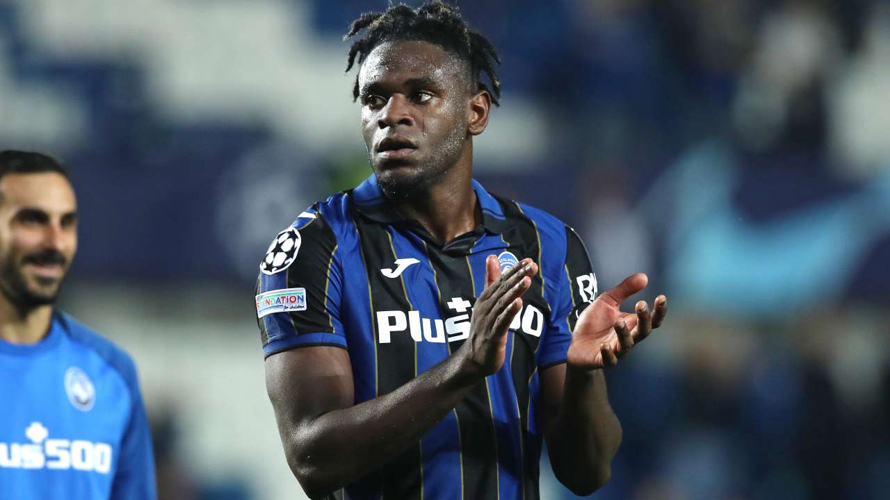 Duvan Zapata, attaccante dell'Atalanta (credit: Ansa)