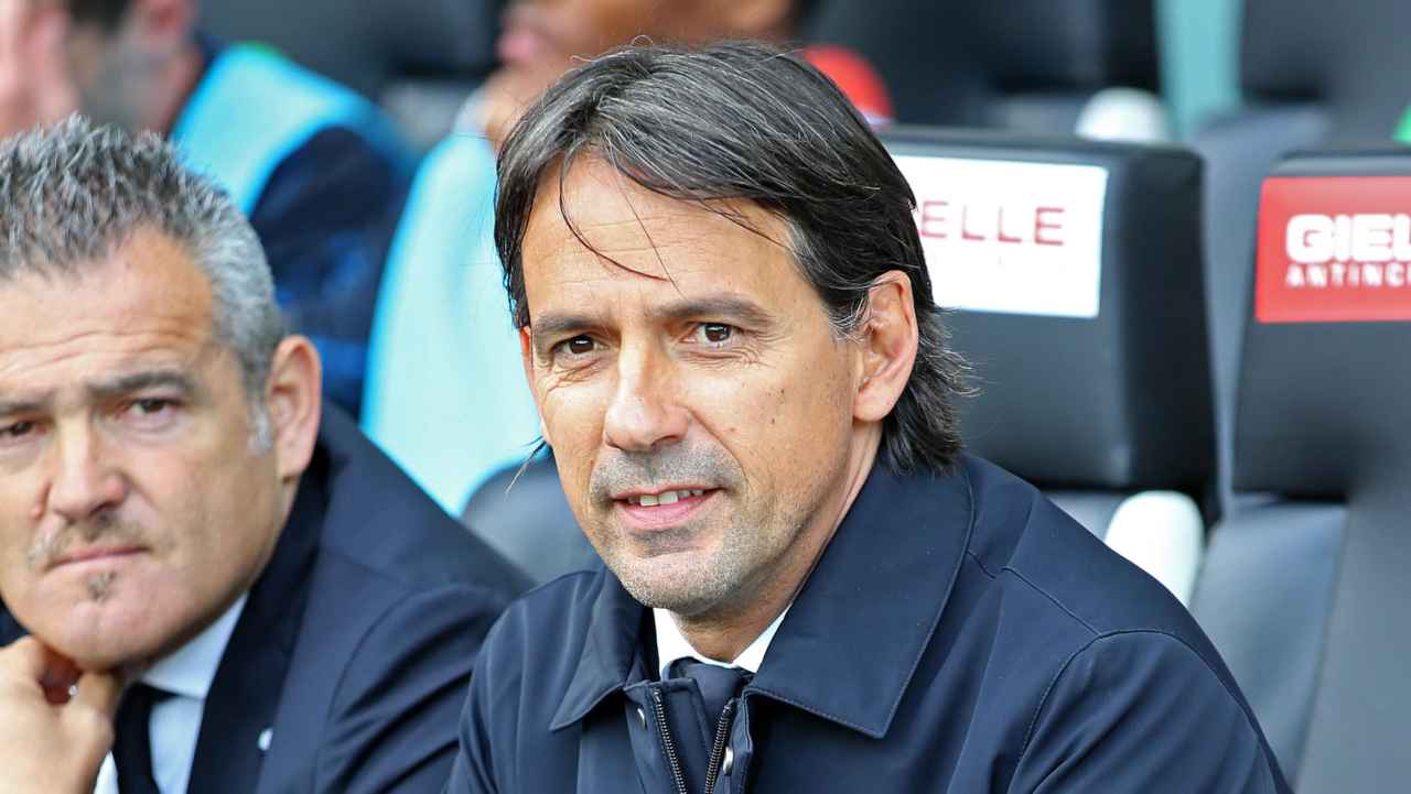 Simone Inzaghi, allenatore dell'Inter (credit: Ansa)