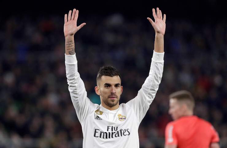 Dani Ceballos, centrocampista del Real Madrid (credit: Ansa)