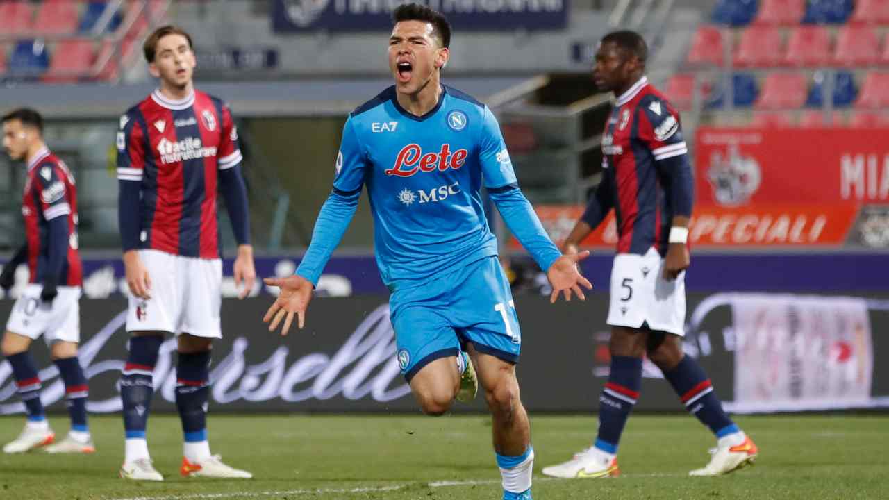 Hirving Lozano, ala del Napoli [Credit: ANSA] - Il Calcio Magazine