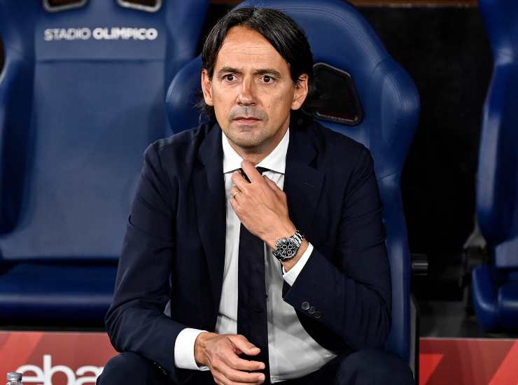 Simone Inzaghi, allenatore dell'Inter (credit: Ansa)