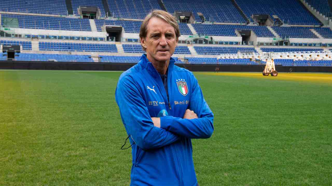 Roberto Mancini, ct della Nazionale (credit: Ansa)