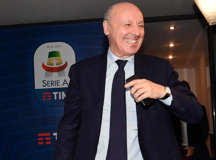 Marotta consigliere della Lega Nazionale Professionisti Serie A (Credit Foto Ansa)