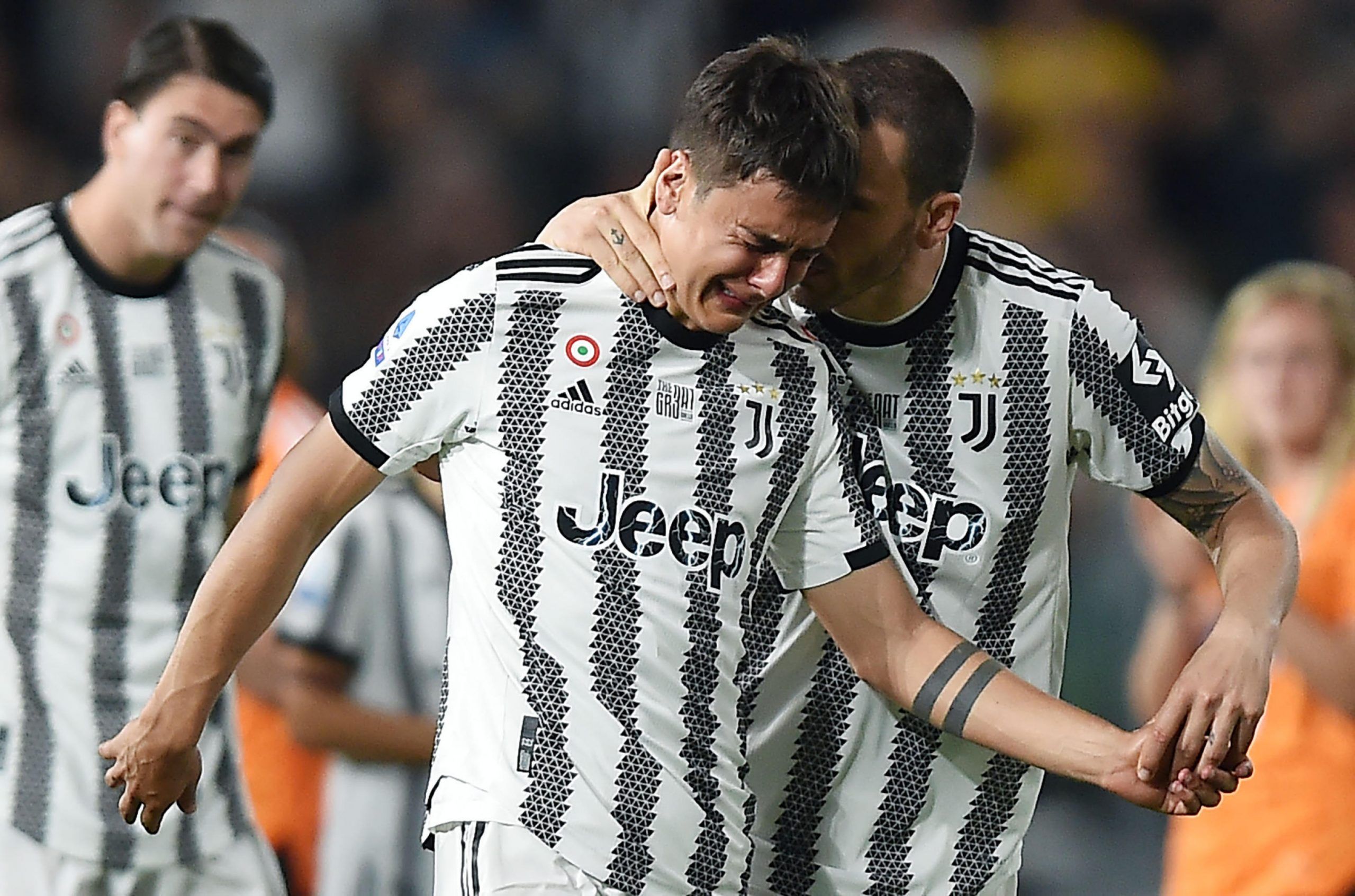 Dybala lacrime