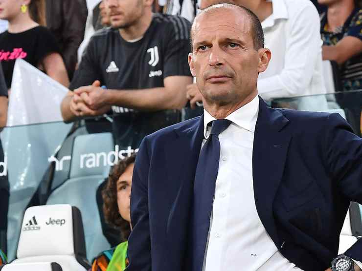 Massimiliano Allegri in panchina