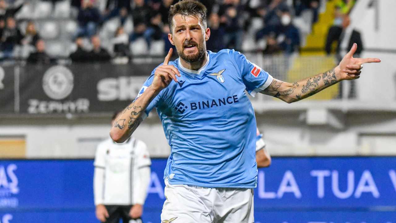 Francesco Acerbi difensore della Lazio (Credit Foto Ansa)