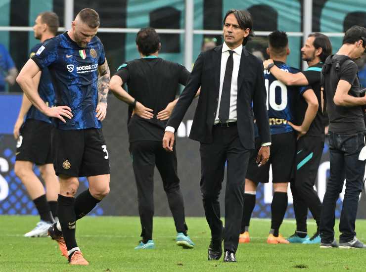 Simone Inzaghi a fine partita (Credit Foto Ansa)