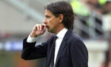 Simone Inzaghi, allenatore dell'Inter (credit: Ansa)