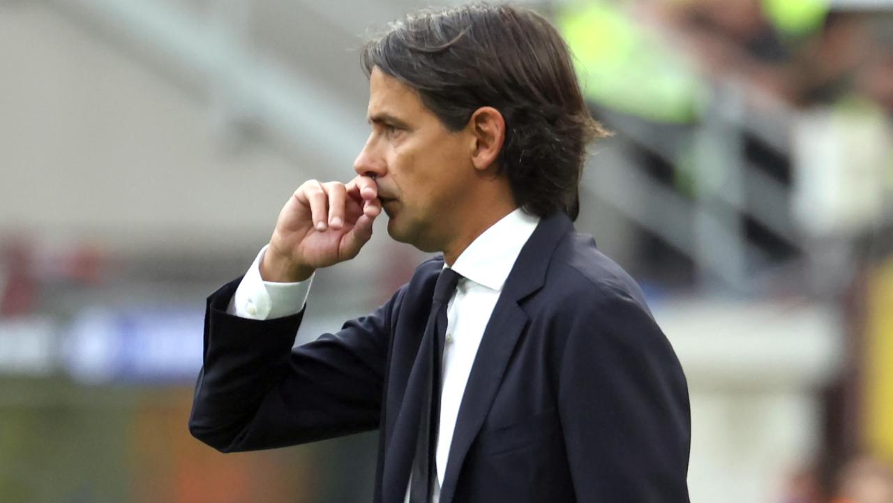 Simone Inzaghi, allenatore dell'Inter (credit: Ansa)