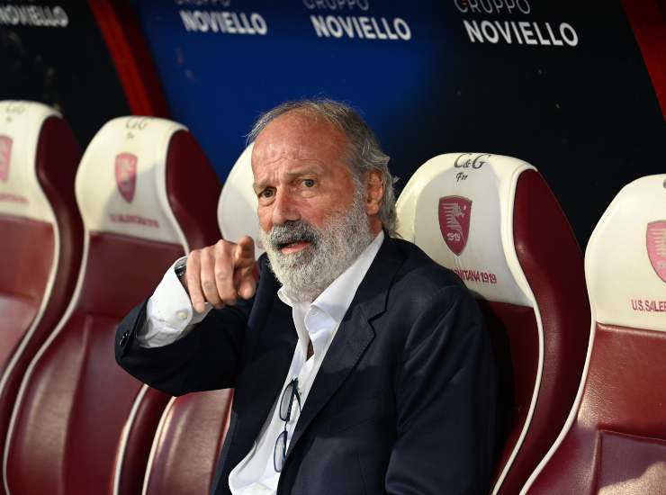 Walter Sabatini direttore sportivo della Salernitana (Credit Foto Ansa)