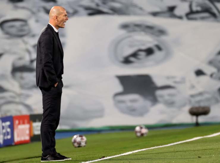 Zinedine Zidane, ex allenatore del Real Madrid [Credit: ANSA] - Il Calcio Magazine