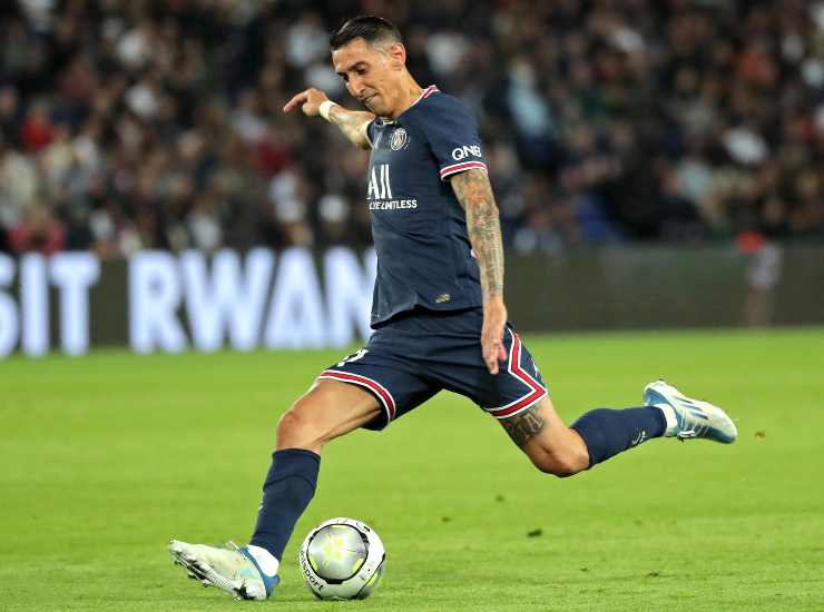 Angel Di Maria col PSG [Credits: Ansa Foto] - Il Calcio Magazine