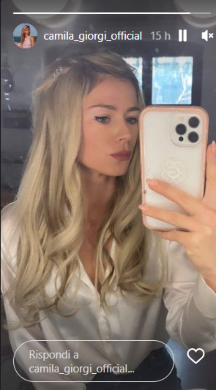 Camila Giorgi e la storia di Instagram che fa impazzire i fan 